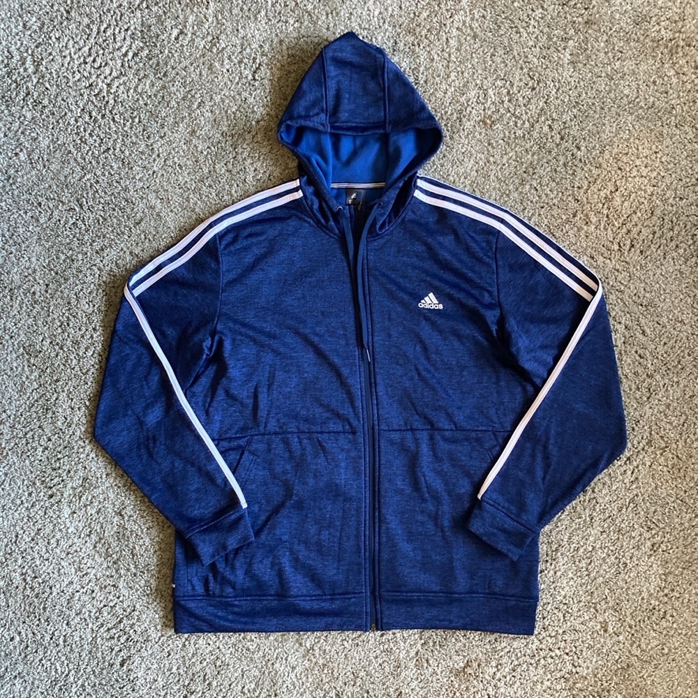 Y2K adidas track suit hoodie